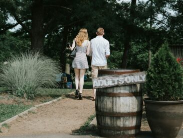 couple in park