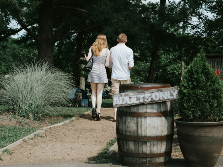 couple in park